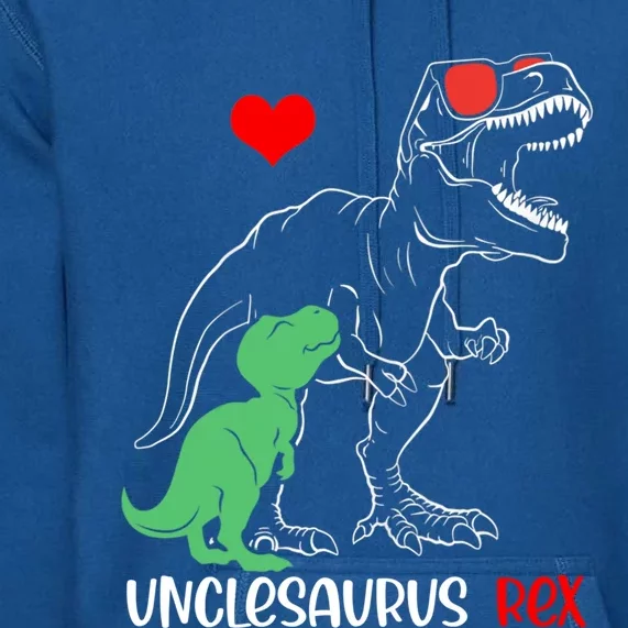 Unclesaurus Daddy Rex Autism Awareness Proud Dad Great Gift Premium Hoodie