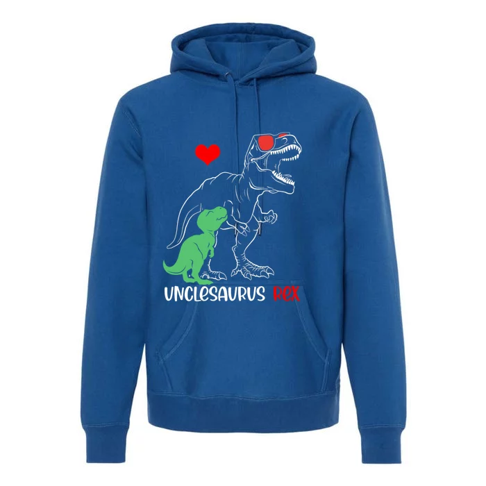 Unclesaurus Daddy Rex Autism Awareness Proud Dad Great Gift Premium Hoodie