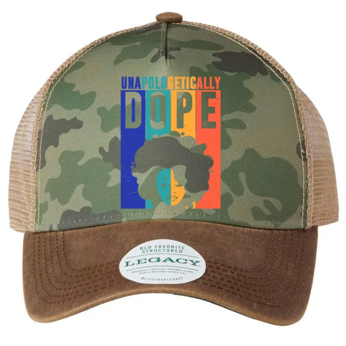 Unapologetically Dope Retro Colorful Legacy Tie Dye Trucker Hat