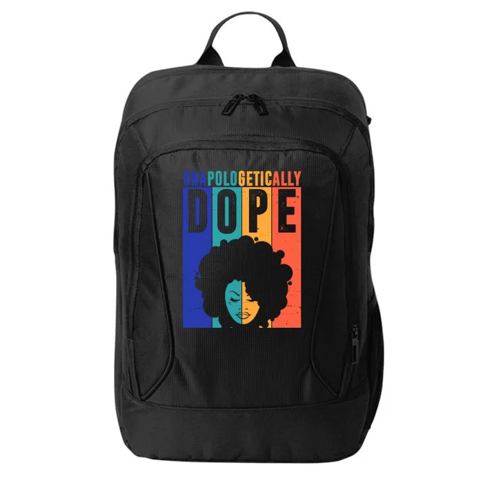 Unapologetically Dope Retro Colorful City Backpack