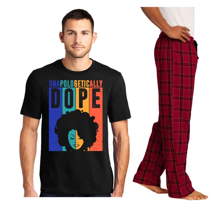 Unapologetically Dope Retro Colorful Pajama Set