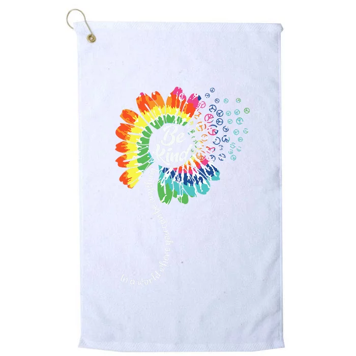 Unity Day Spread Kindness and Stop Bullying Platinum Collection Golf Towel