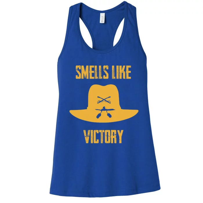 Unique Design Smells Like Victory Cute Gift Women's Racerback Tank