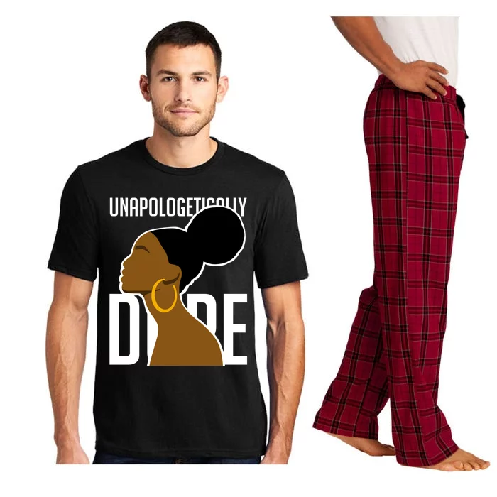 Unapologetically Dope Simple African Art Black History Gift Pajama Set