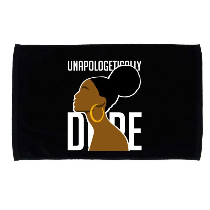 Unapologetically Dope Simple African Art Black History Gift Microfiber Hand Towel