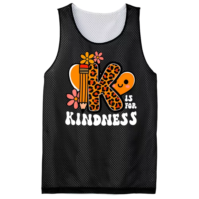 Unity Day Kindness Teacher Be Kind Mesh Reversible Basketball Jersey Tank