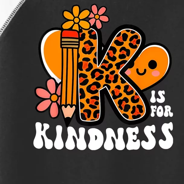 Unity Day Kindness Teacher Be Kind Toddler Fine Jersey T-Shirt