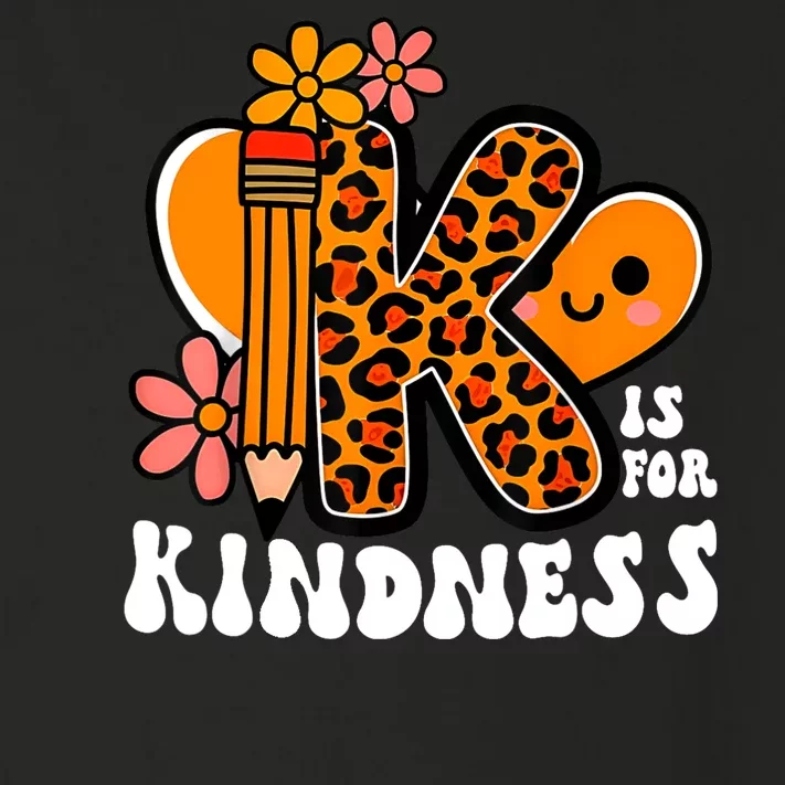 Unity Day Kindness Teacher Be Kind Toddler Long Sleeve Shirt