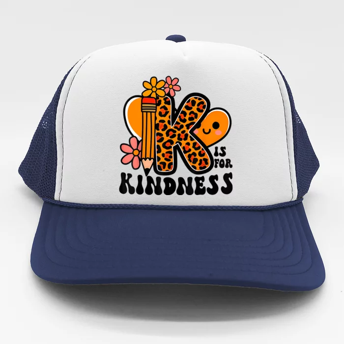 Unity Day Kindness Teacher Be Kind Trucker Hat