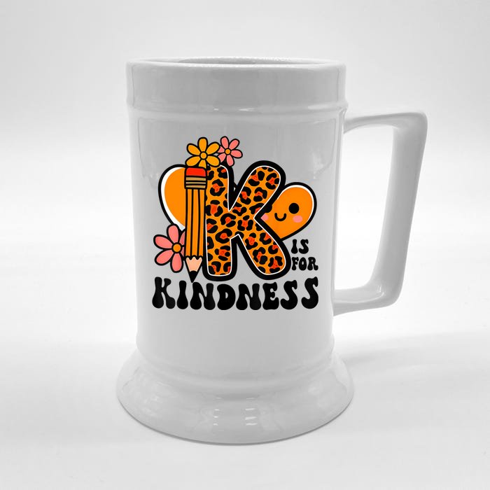 Unity Day Kindness Teacher Be Kind Front & Back Beer Stein