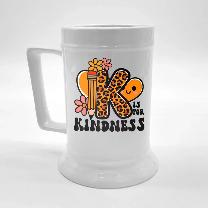 Unity Day Kindness Teacher Be Kind Front & Back Beer Stein