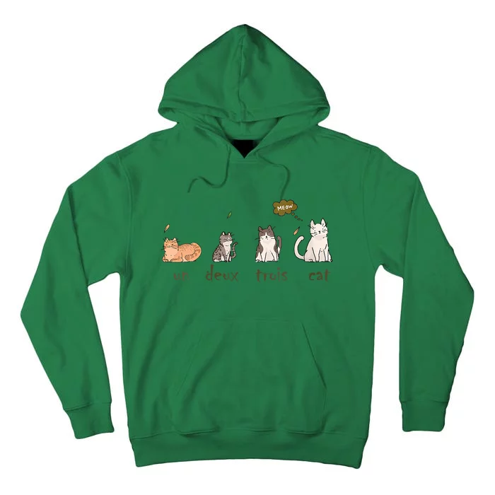 Un Deux Trois Cat Tall Hoodie