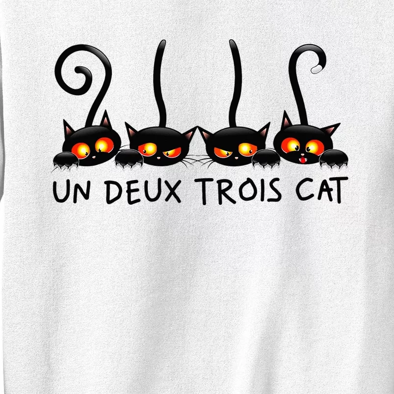 Un Deux Trois Cat Sweatshirt