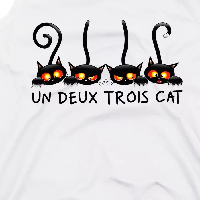 Un Deux Trois Cat Tank Top