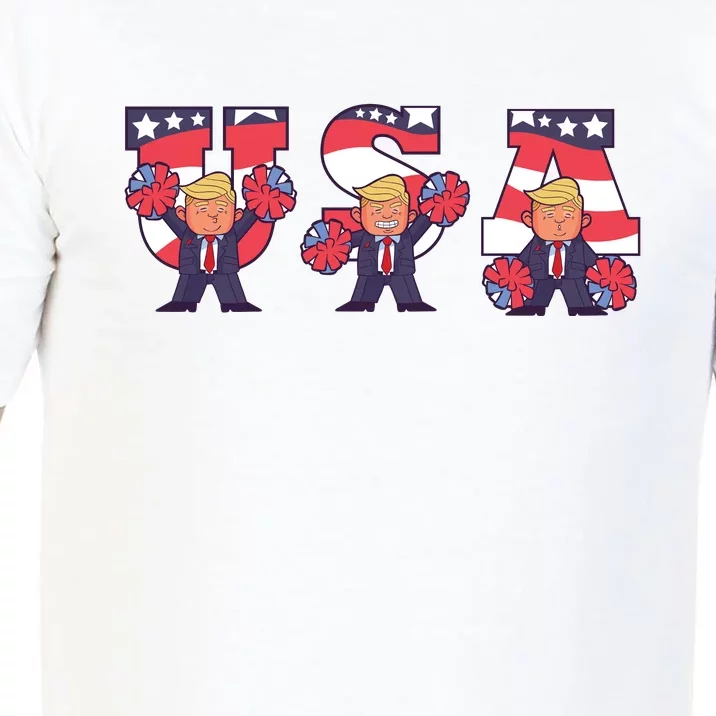 USA Donald Trump Cheer Cartoon Comfort Colors T-Shirt