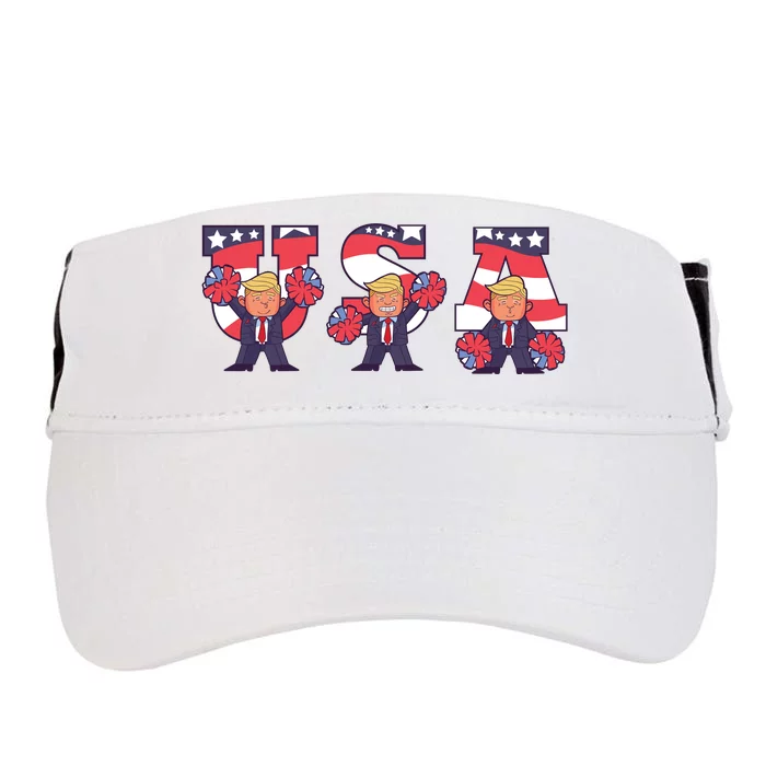 USA Donald Trump Cheer Cartoon Adult Drive Performance Visor