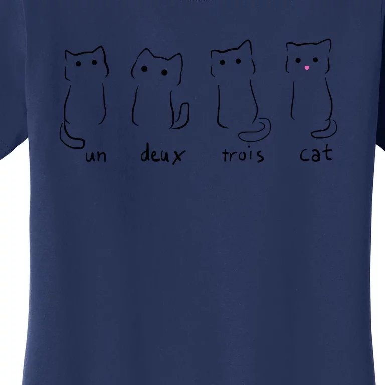 Un Deux Trois Cat Women's T-Shirt