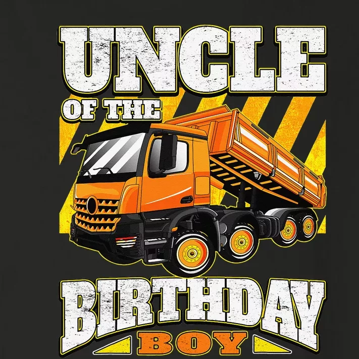 Uncle Dump Truck Birthday Toddler Long Sleeve Shirt