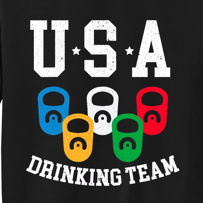 USA Drinking Team for a Team Drinking Beer Lovers Sweatshirt