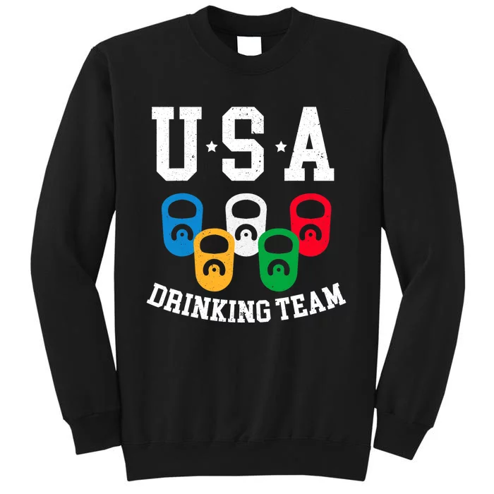 USA Drinking Team for a Team Drinking Beer Lovers Sweatshirt