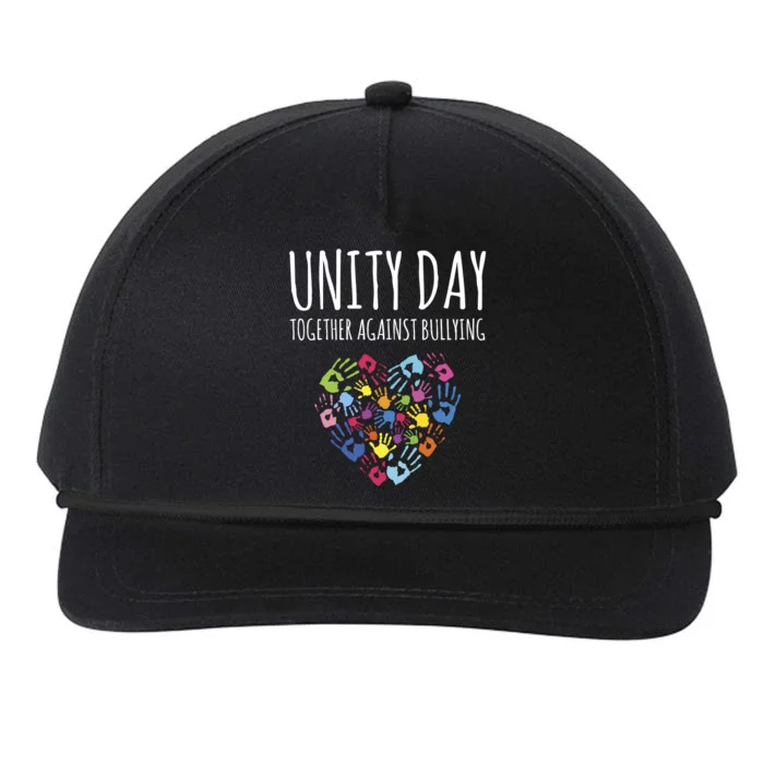 Unity Day Together Against Bullying Snapback Five-Panel Rope Hat