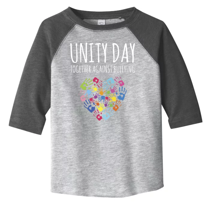 Unity Day Together Against Bullying Toddler Fine Jersey T-Shirt