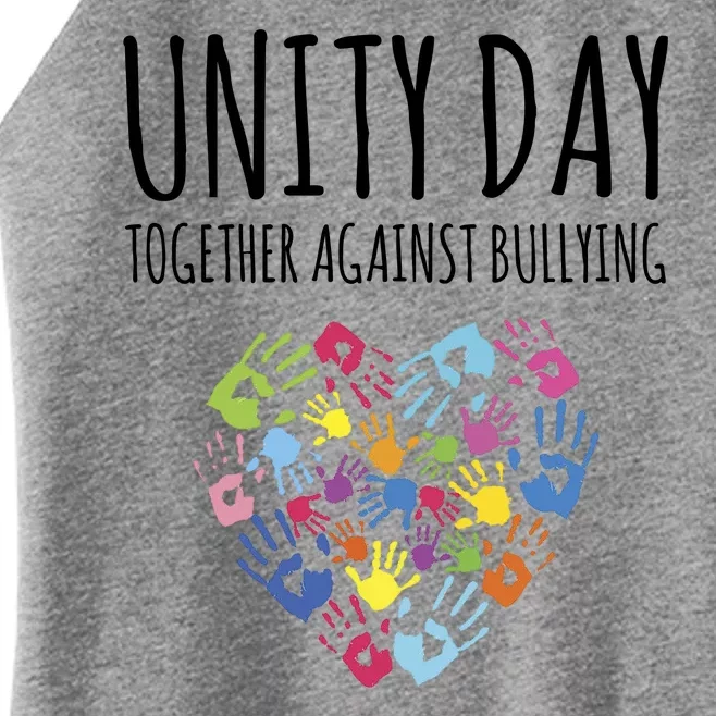 Unity Day Together Against Bullying Women’s Perfect Tri Rocker Tank