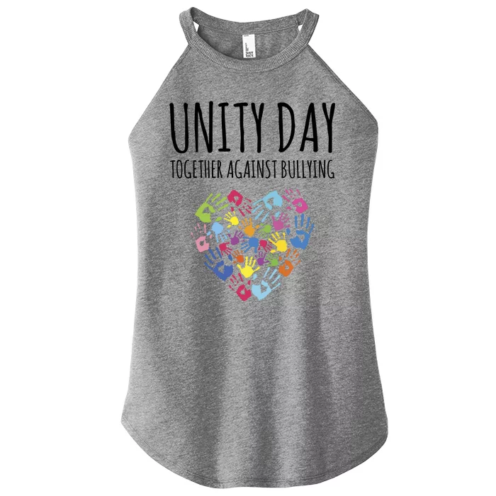 Unity Day Together Against Bullying Women’s Perfect Tri Rocker Tank