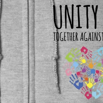 Unity Day Together Against Bullying Full Zip Hoodie