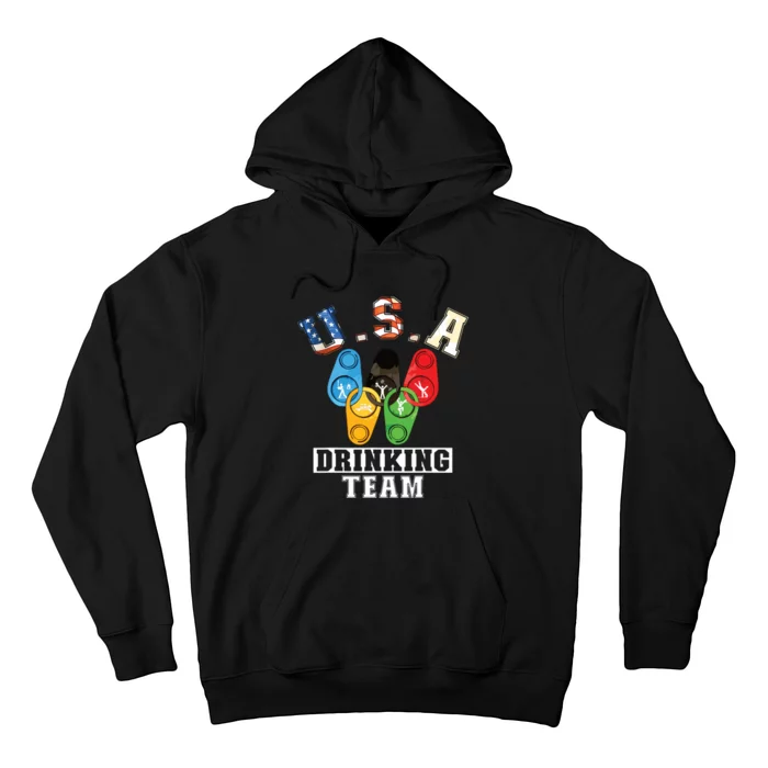 Usa Drinking Team Beer Drinking Team Hoodie