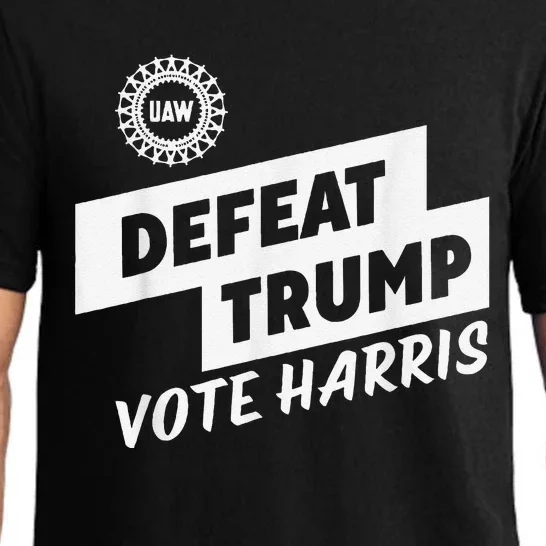 Uaw Defeat Trump Is A Scap Vote Harris Pajama Set