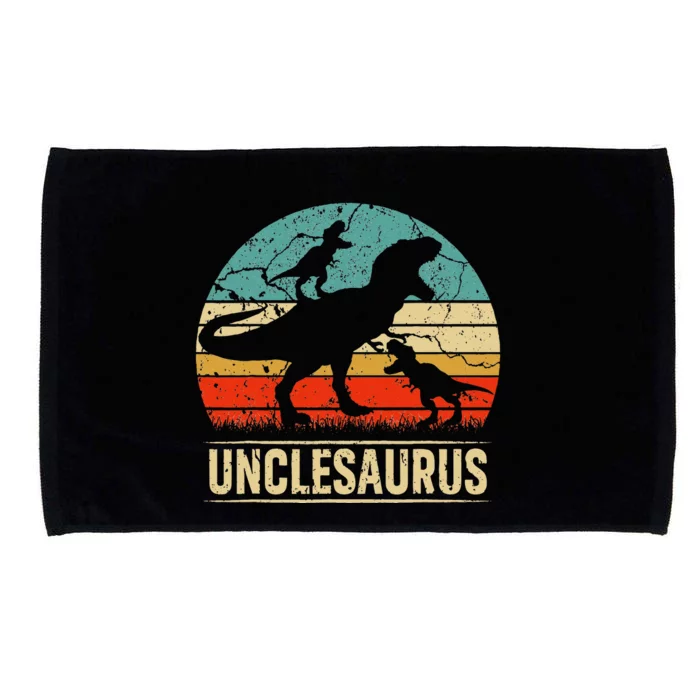 Uncle Dinosaur T Rex Unclesaurus 2 Kids Family Matching Microfiber Hand Towel