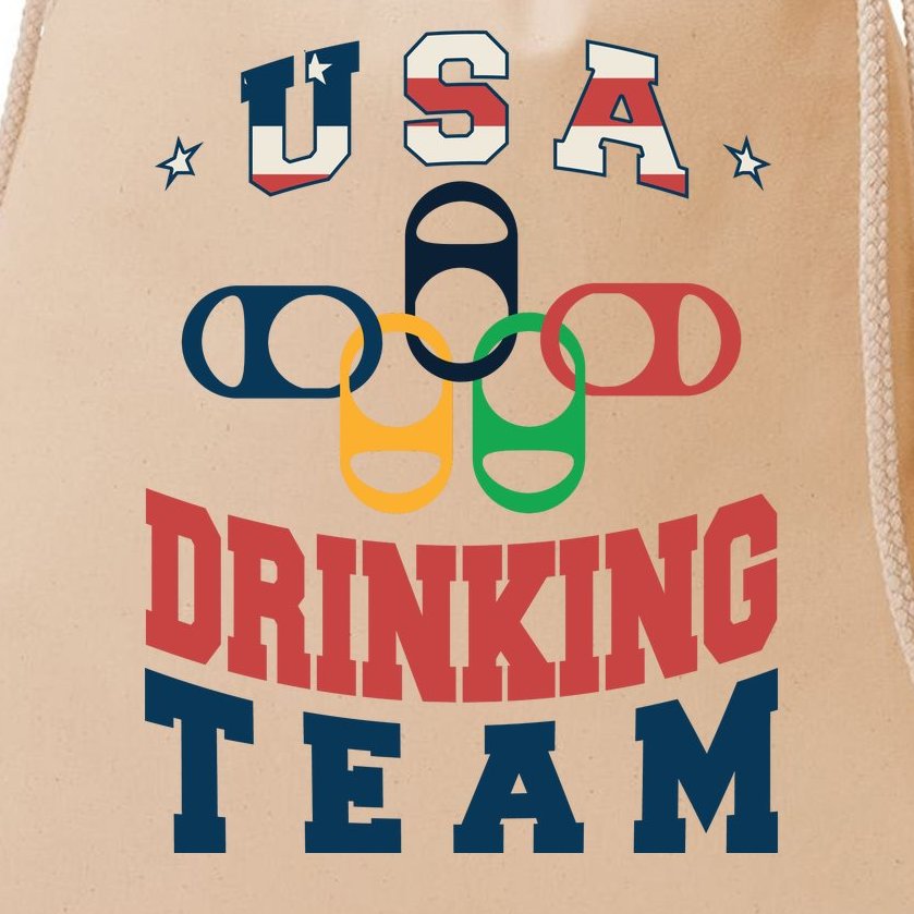 USA Drinking Team Olympics Drawstring Bag