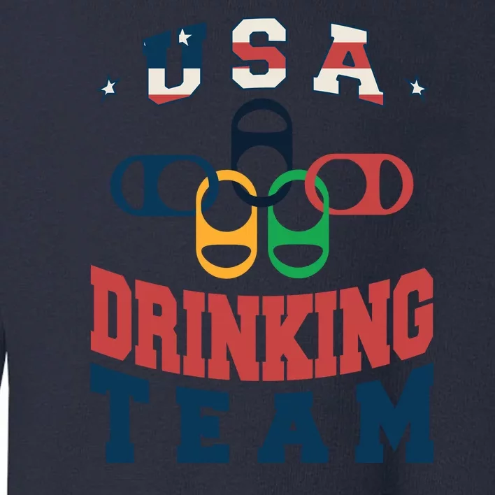 USA Drinking Team Olympics Toddler Sweatshirt