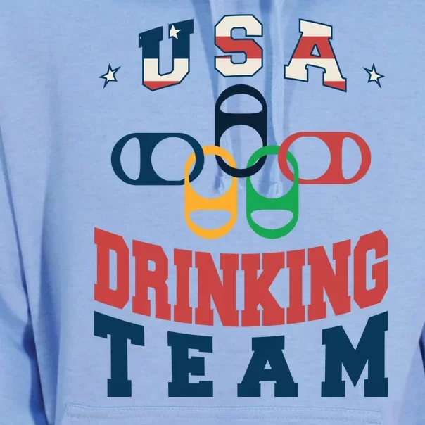 USA Drinking Team Olympics Unisex Surf Hoodie