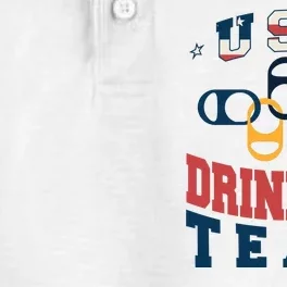 USA Drinking Team Olympics Dry Zone Grid Performance Polo