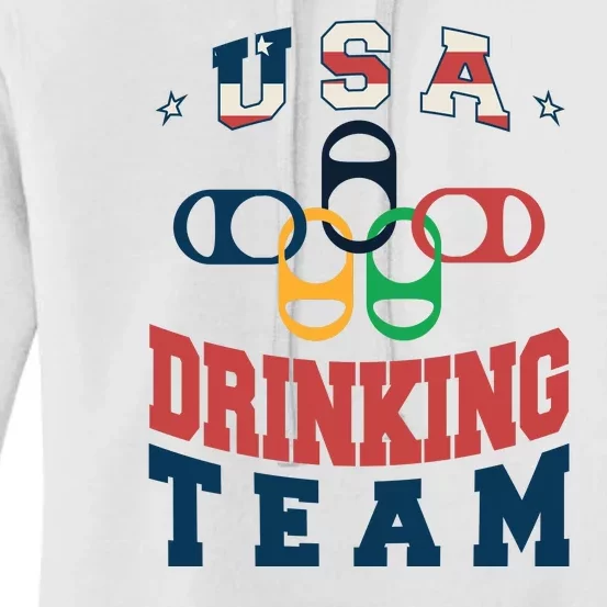 USA Drinking Team Olympics Women's Pullover Hoodie