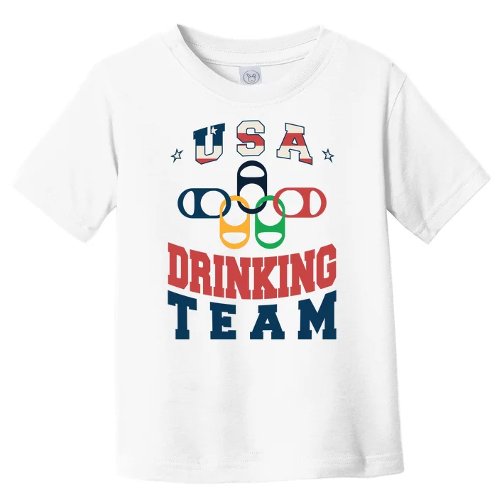 USA Drinking Team Olympics Toddler T-Shirt