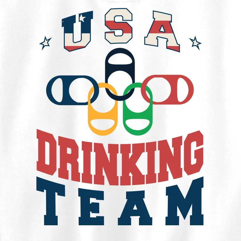 USA Drinking Team Olympics Kids Sweatshirt