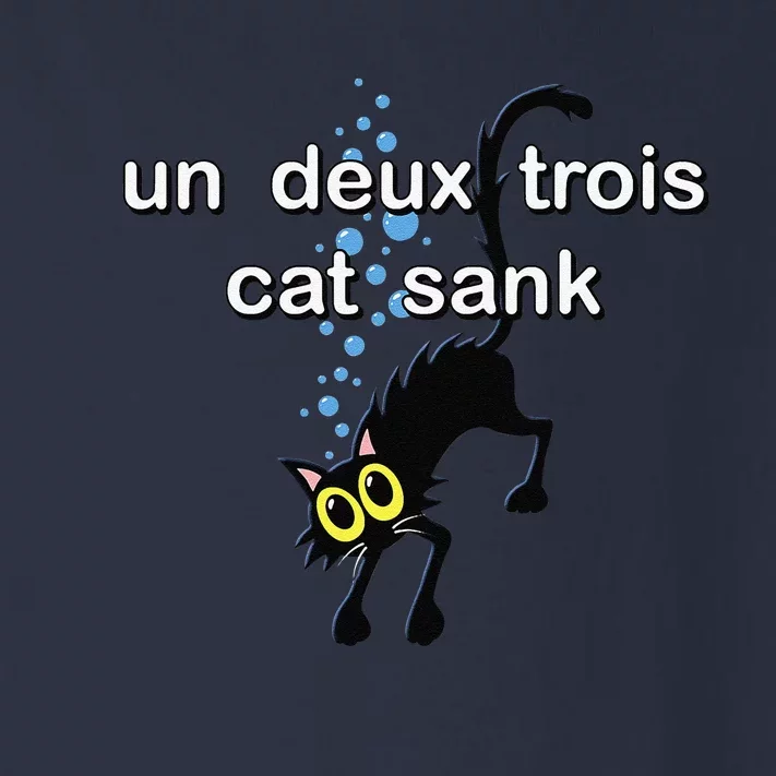 Un Deux Trois Cat Funny French Language Cute Cat Toddler Long Sleeve Shirt