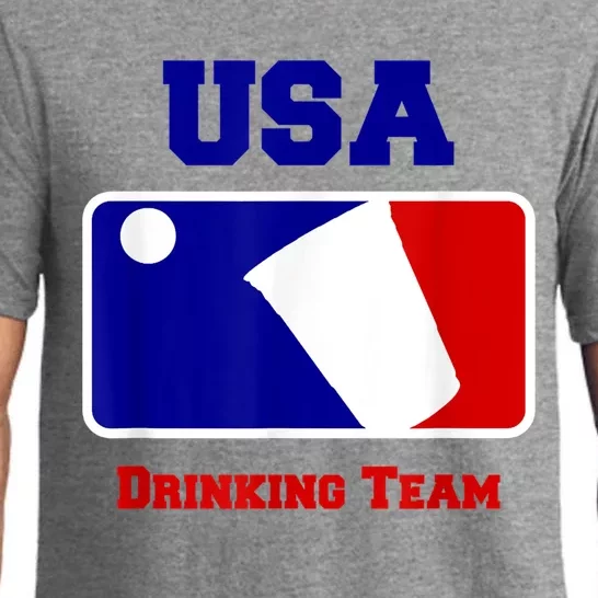 Usa Drinking Team Funny Party Beer Pong Games Pajama Set