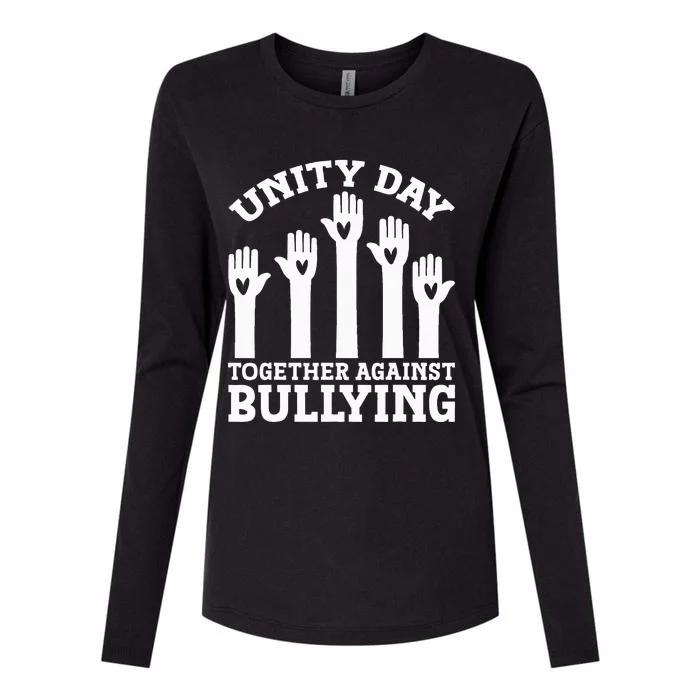 Unity Day Together Against Bullying Anti Bullying Womens Cotton Relaxed Long Sleeve T-Shirt