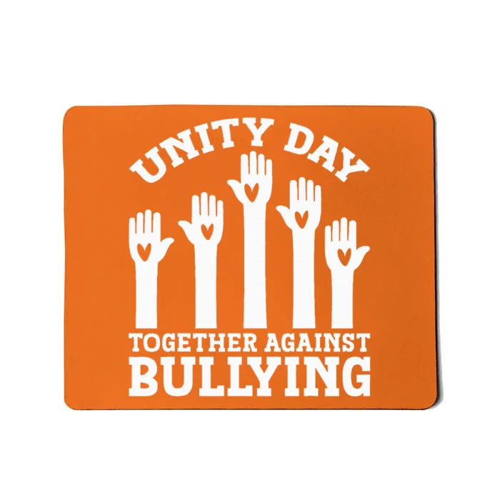 Unity Day Together Against Bullying Anti Bullying Mousepad