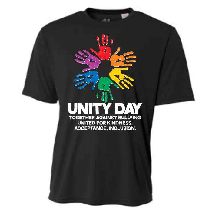 Unity Day Together Against Bullying United For Kindness Acceptance Inclusion Cooling Performance Crew T-Shirt