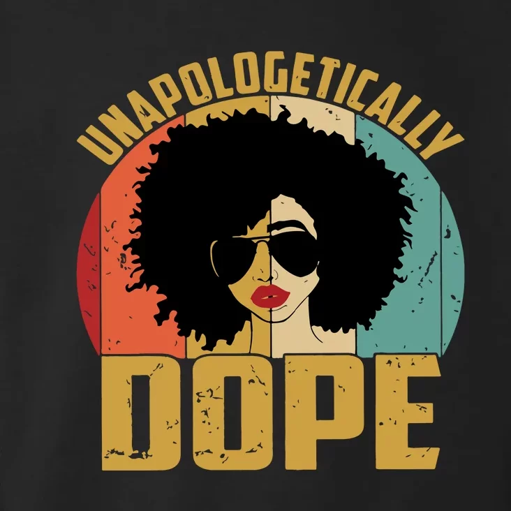 Unapologetically Dope Toddler Hoodie