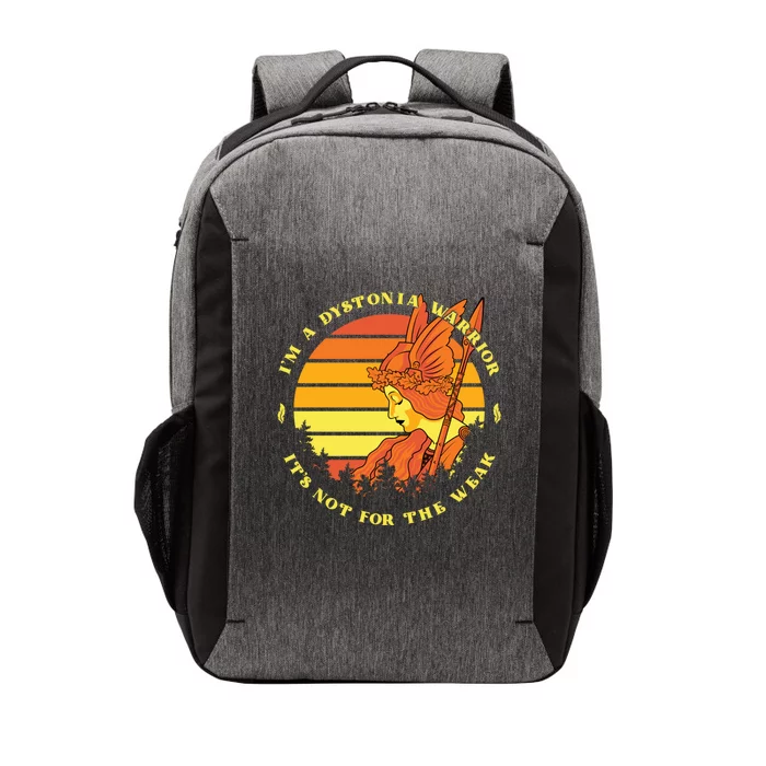 Unbreakable Dystonia Warrior Gift Vector Backpack