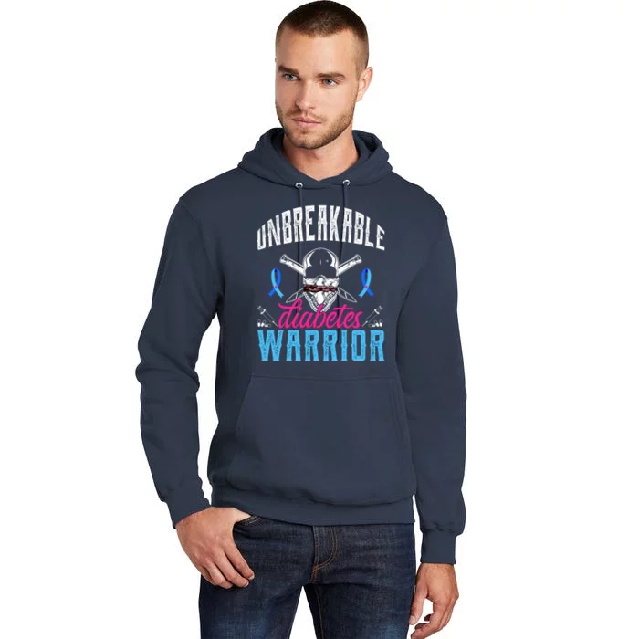 Unbreakable Diabetes Warrior Tall Hoodie