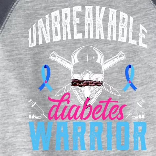 Unbreakable Diabetes Warrior Toddler Fine Jersey T-Shirt