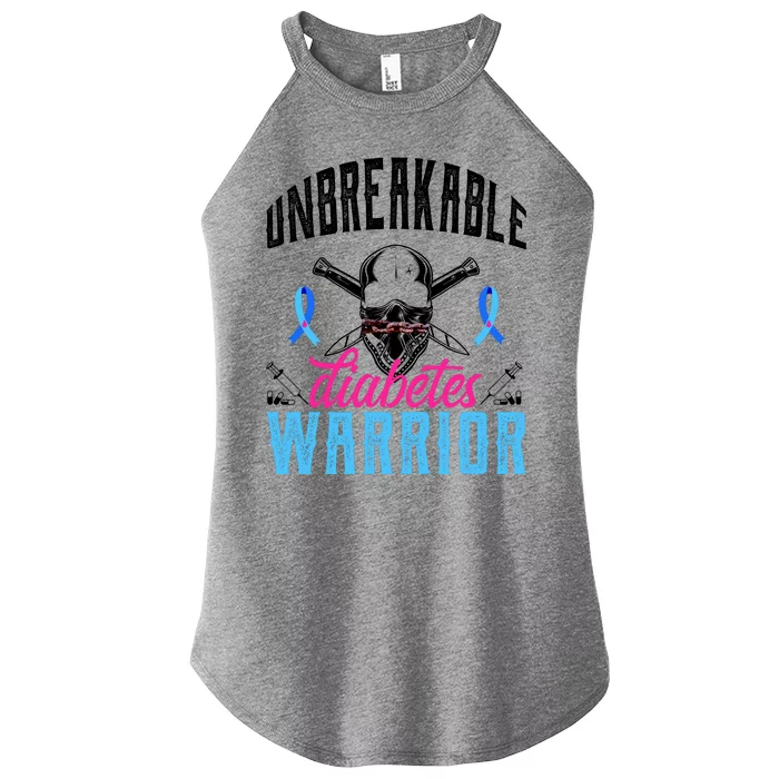 Unbreakable Diabetes Warrior Women’s Perfect Tri Rocker Tank