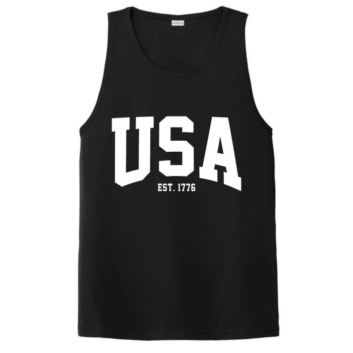 Usa Est 1776 Performance Tank